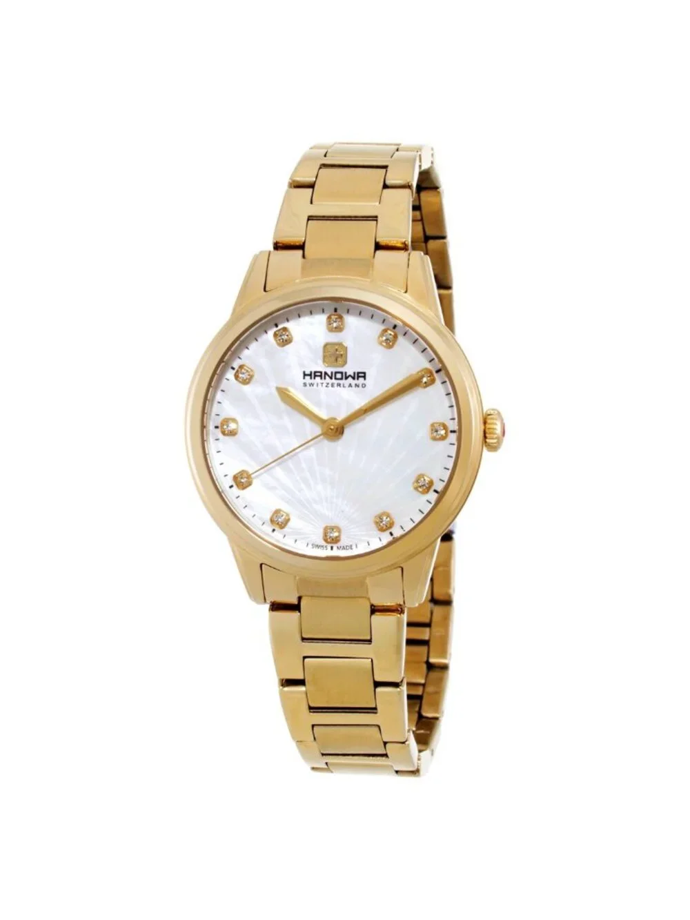 NWT Hanowa Canova Quartz Crystal Ladies Watch